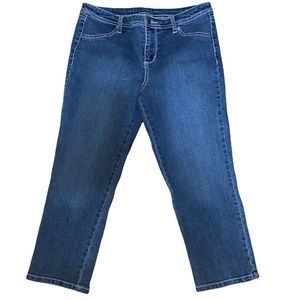Style & Co Petite Mid Rise Cropped Jeans